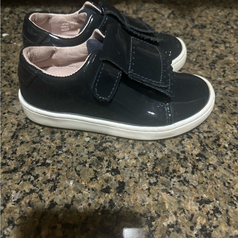 Jacadai baby girl patent leather training shoes